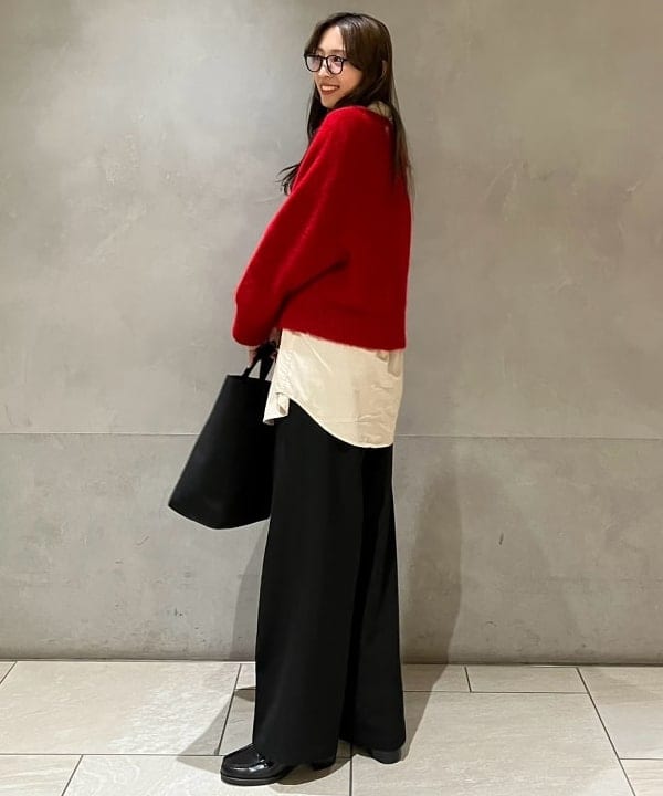 nodokaさんの「BEAMS WOMEN｜BEAMS BOY / シルバー925 ナロー パームカフ」を使ったコーディネート