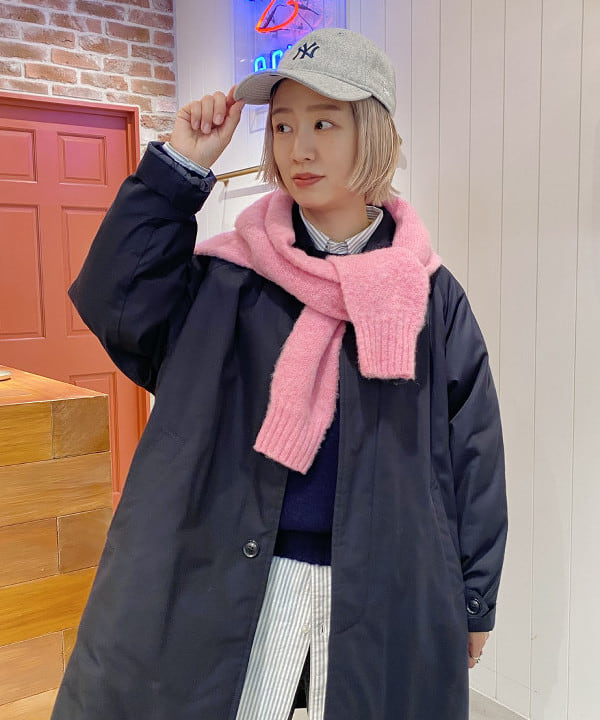 Kaoru Sakumaさんの「BEAMS WOMEN｜オックスフォード ストライプ ビッグボタンダウン シャツ」を使ったコーディネート