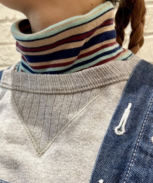 たぐみさんの「BEAMS WOMEN｜【別注】L.L.Bean / Deep Bottom Leather Handle Zip Tote S」を使ったコーディネート