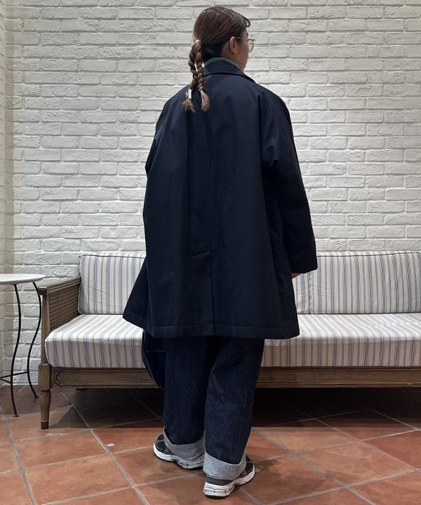 たぐみさんの「BEAMS WOMEN｜【別注】L.L.Bean / Deep Bottom Leather Handle Zip Tote S」を使ったコーディネート