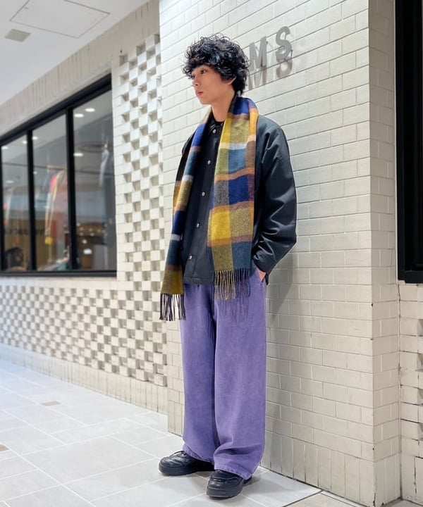 流聖さんの「BEAMS WOMEN｜フェード ワイド スウェット パンツ」を使ったコーディネート