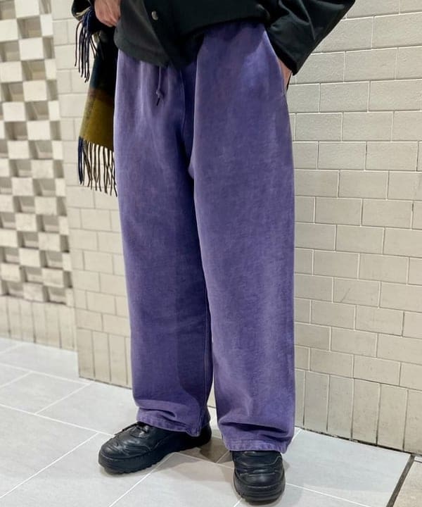 流聖さんの「BEAMS WOMEN｜フェード ワイド スウェット パンツ」を使ったコーディネート