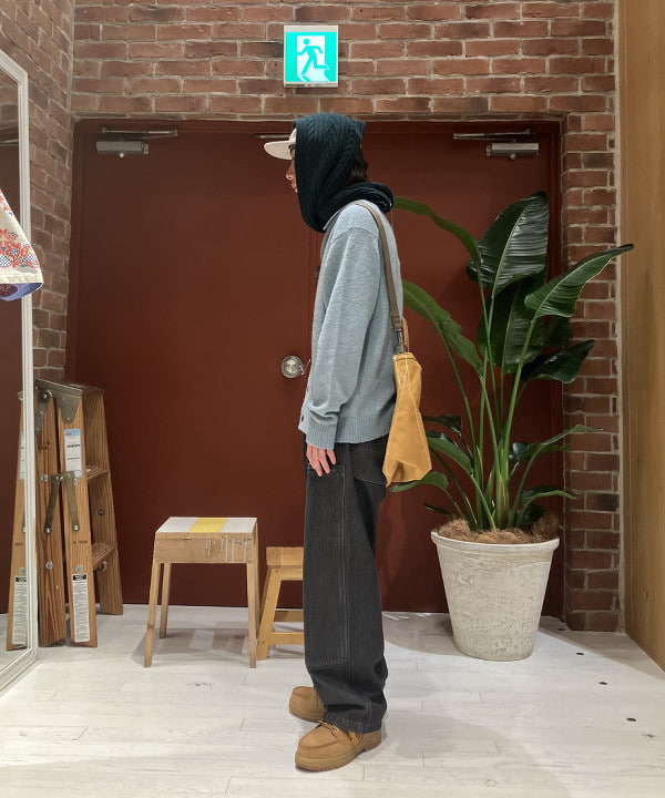 ハルさんの「BEAMS WOMEN｜【別注】Timberland / HERITAGE GORE-TEX（R）MOC TOE MIDDLE WHEAT NUBUCK」を使ったコーディネート