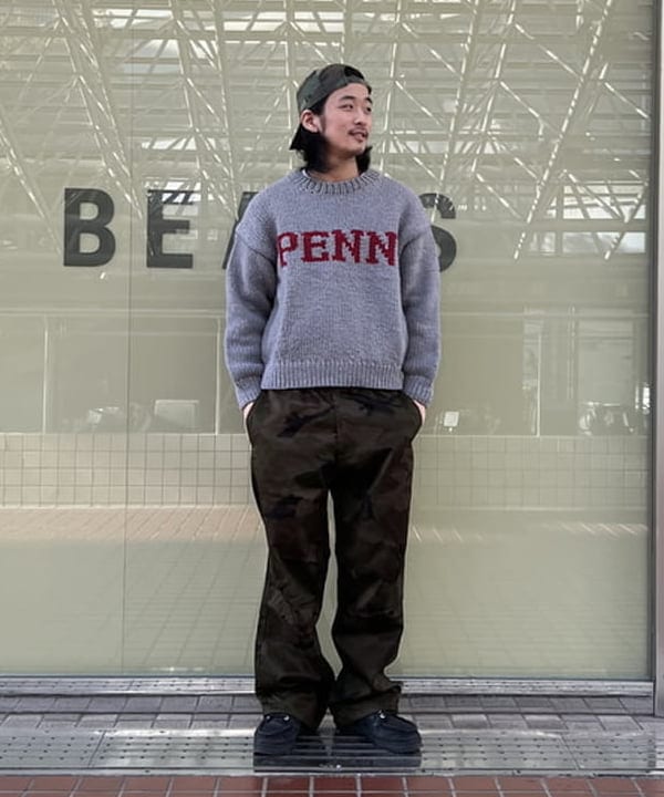 Sunnyさんの「THE BOOKSTORE / 別注 ハンド ロゴ セーター 24AW」を使ったコーディネート