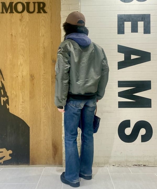 笠井 祐希さんの「BEAMS WOMEN｜【別注】L.L.Bean / Deep Bottom Leather Handle Zip Tote Mini」を使ったコーディネート
