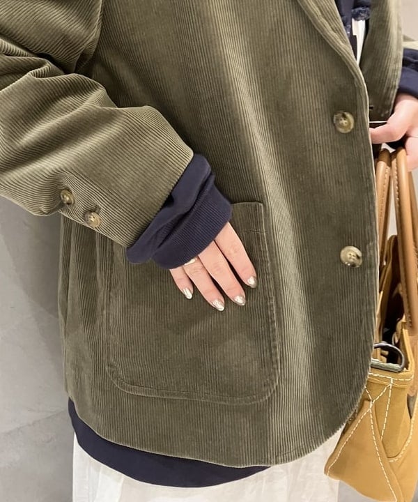 モモさんの「BEAMS WOMEN｜【別注】L.L.Bean / Deep Bottom Leather Handle Zip Tote Mini」を使ったコーディネート