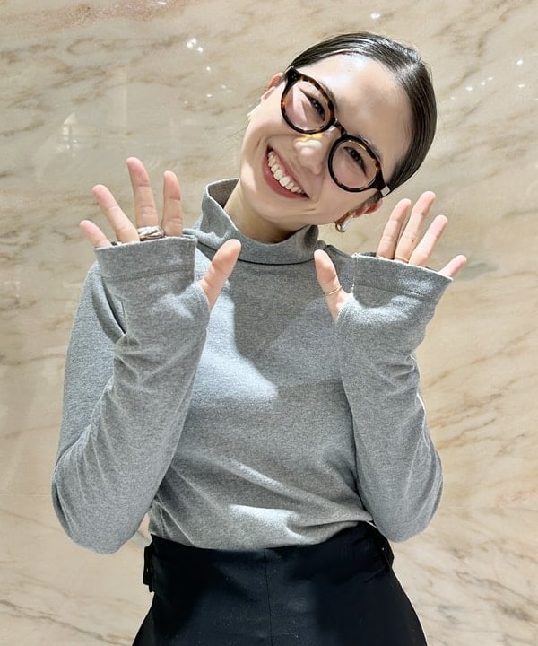 佐藤 美樹さんの「BEAMS WOMEN｜les bon bon / princess  ダブル ブレスレット シルバー」を使ったコーディネート