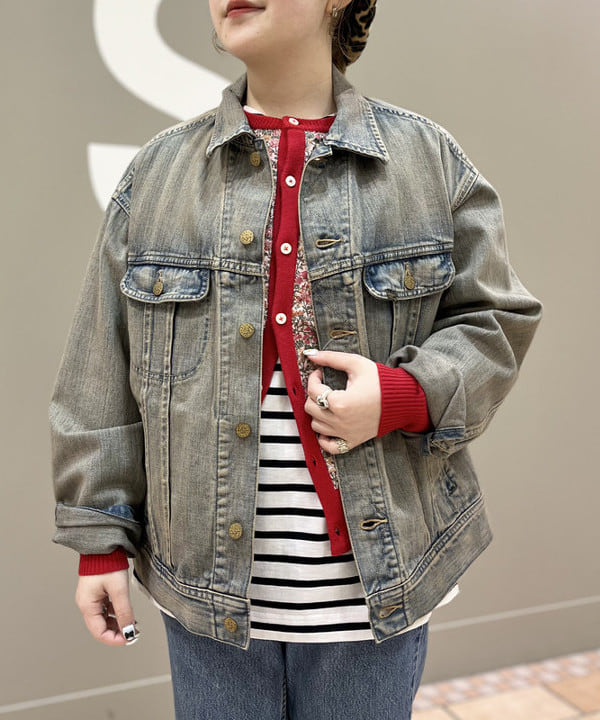 24AW リー ビームス 別注RIDERS JACKET FadedIndigo 24AW リー ビームス 別注RIDERS JACKET FadedIndigo