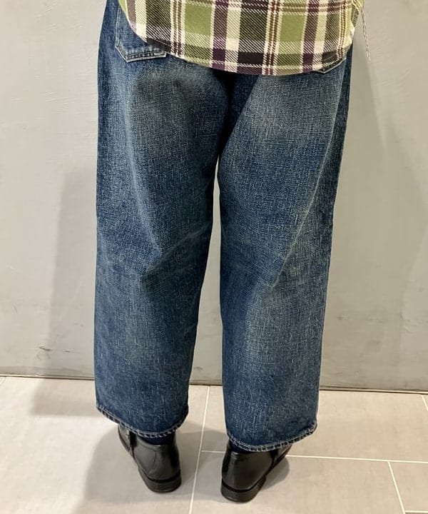 小原 もこさんの「BEAMS WOMEN｜Sanca / Denim 5P Wide」を使ったコーディネート