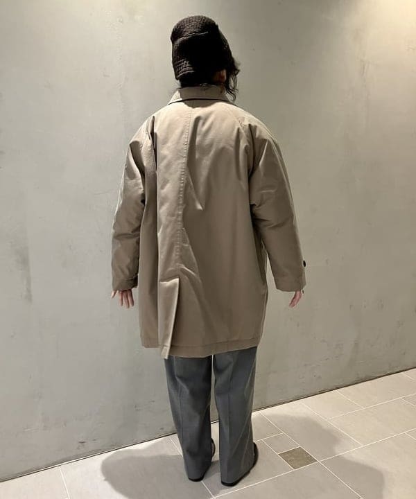 小原 もこさんの「BEAMS WOMEN｜ 2プリーツ ワイドパンツ」を使ったコーディネート