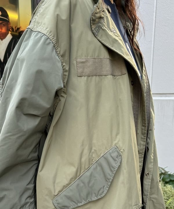 み　う　ちさんの「BEAMS WOMEN｜【別注】L.L.Bean / Deep Bottom Leather Handle Zip Tote S」を使ったコーディネート