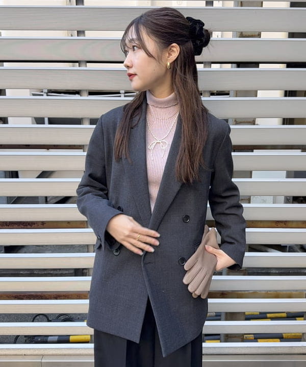 YUIさんの「BEAMS WOMEN｜バックル 2タック ワイドパンツ」を使ったコーディネート