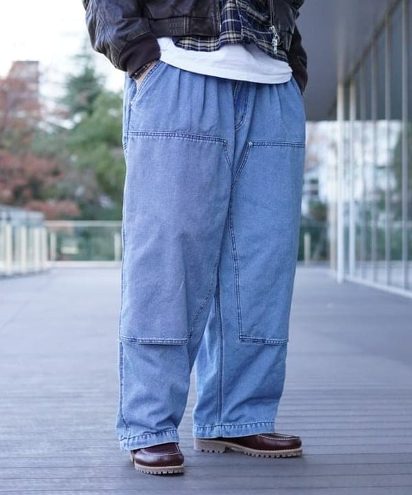 SUDOさんの「BEAMS WOMEN｜ユーズド加工 レザー ショートブルゾン」を使ったコーディネート