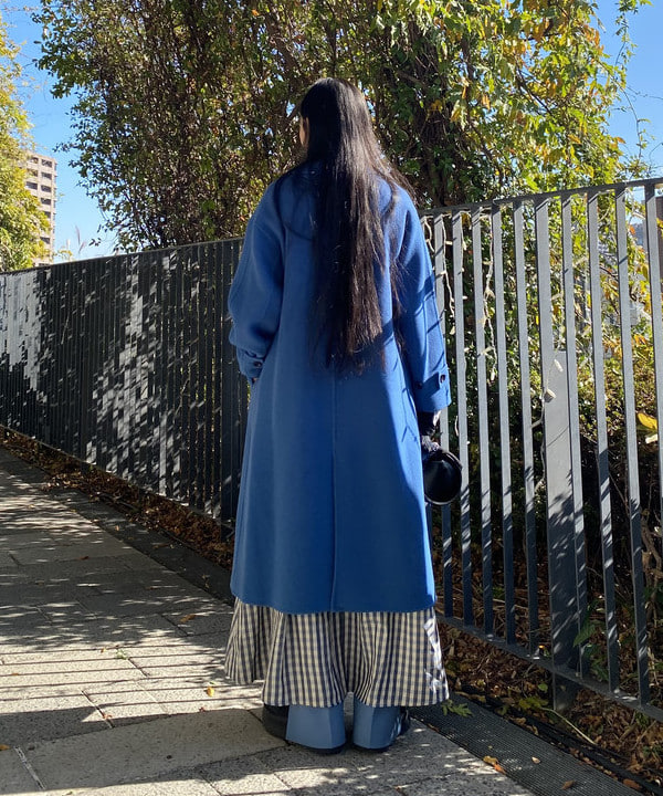 ayaさんの「BEAMS WOMEN｜sister jane / Cindy Check Midi Dress」を使ったコーディネート
