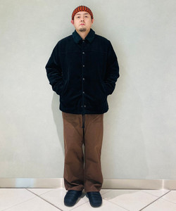 BEAMS（ビームス）コーデュロイ ボア コーチジャケット