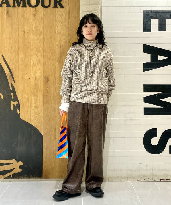 笠井 祐希さんの「BEAMS WOMEN｜2連 ボールチェーン リング」を使ったコーディネート
