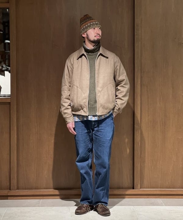 BEAMS ベージュ ジャケット L BEAMS PLUS / コンフォートクロス トラベル 3ボタン ジャケット