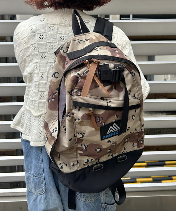 まつむさんの「BEAMS WOMEN｜GREGORY × BEAMS BOY / 別注 CHOCO CHIP CAMO NICE DAY」を使ったコーディネート