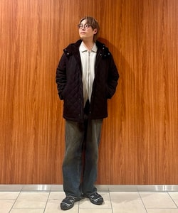 BEAMS MEN｜LACOSTE / 別注 ニット ジップ カーディガン