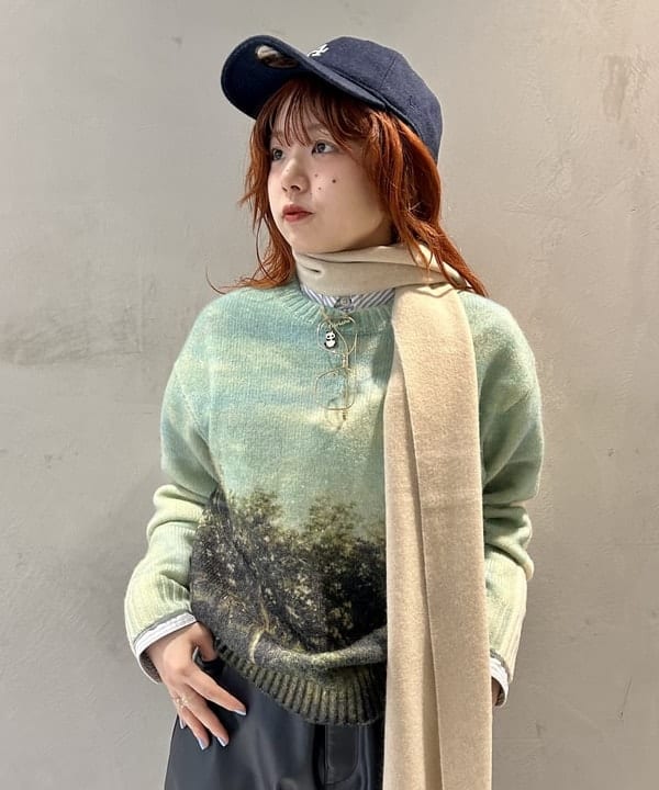 ナツハさんの「BEAMS WOMEN｜maturely / フェイクレザー フック イージーパンツ」を使ったコーディネート