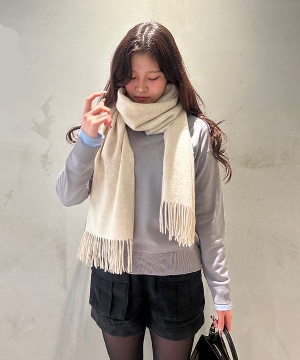 桃羽さんの「BEAMS WOMEN｜GIANNI NOTARO / ポリッシュ クロア ハンドバッグ」を使ったコーディネート