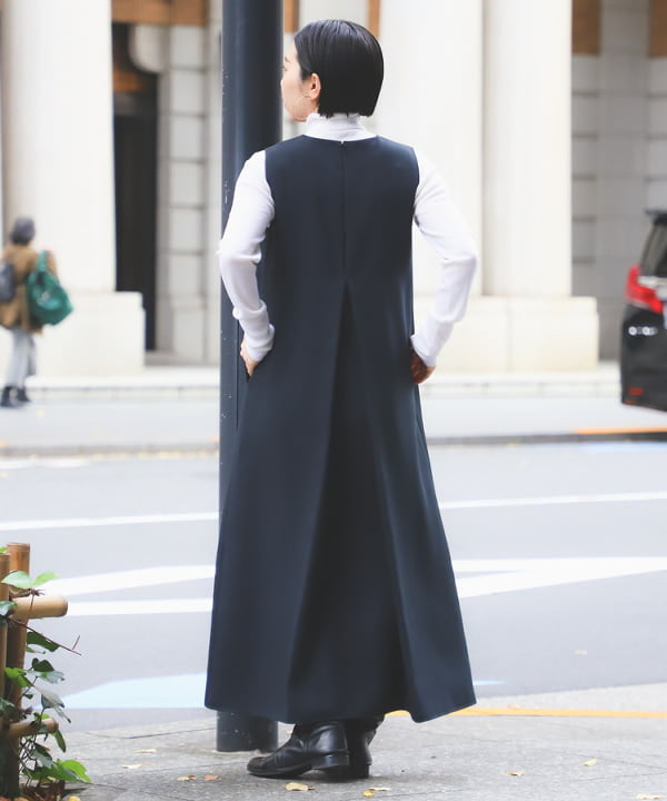 shirakiさんの「BEAMS WOMEN｜リブ タートルネックニット」を使ったコーディネート