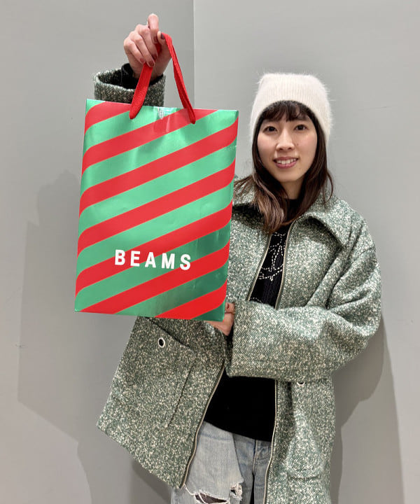 はやしあかねさんの「BEAMS WOMEN｜リボン バッグ」を使ったコーディネート