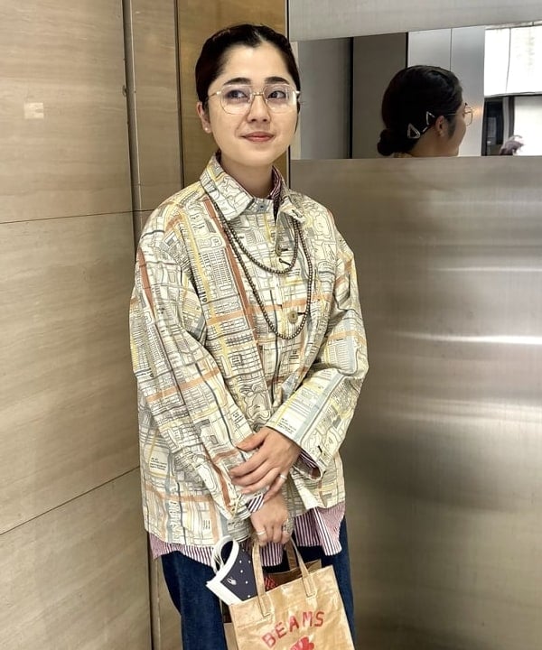 吉野 多恵さんの「BEAMS WOMEN｜Barbour / 別注 Liner Vest 24FW」を使ったコーディネート