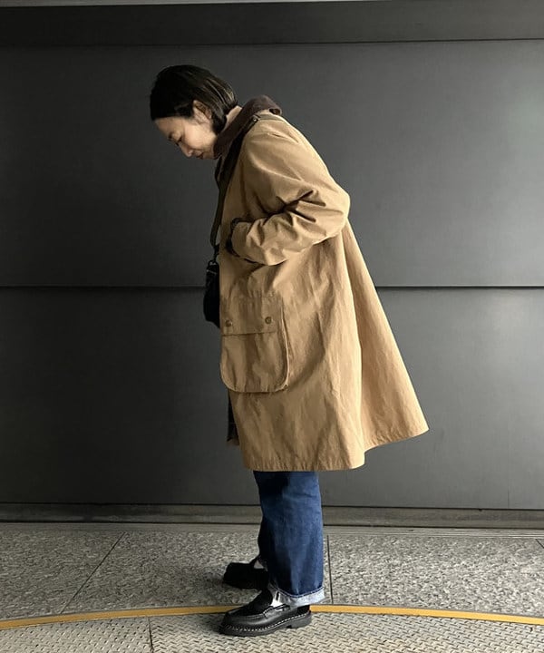 つぼさんの「BEAMS WOMEN｜Barbour / 別注 Balvenie Jacket 24AW」を使ったコーディネート
