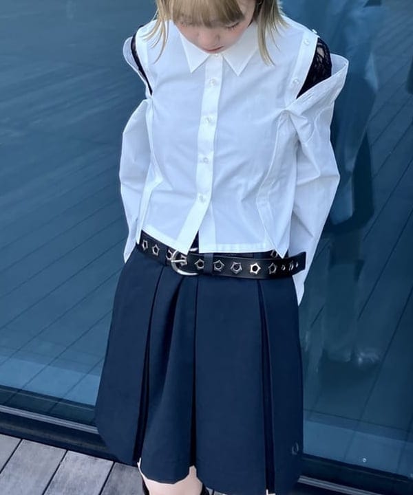 むりょさんの「BEAMS WOMEN｜【別注】FRED PERRY / Pleated Shorts」を使ったコーディネート