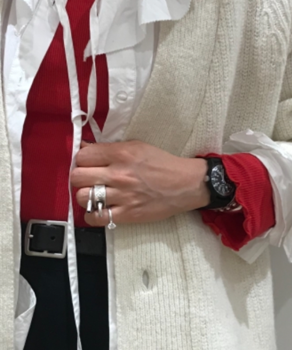 MAYURIさんの「BEAMS WOMEN｜BEAMS BOY / 25mm WASH ベルト」を使ったコーディネート