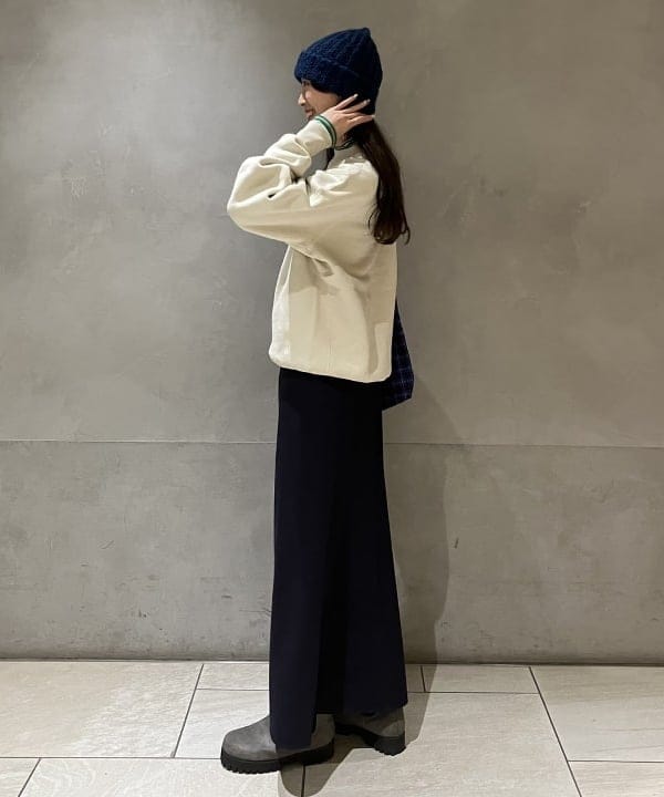 nodokaさんの「BEAMS WOMEN｜【別注】ROBERT MACKIE / Mohair Rib Cap」を使ったコーディネート