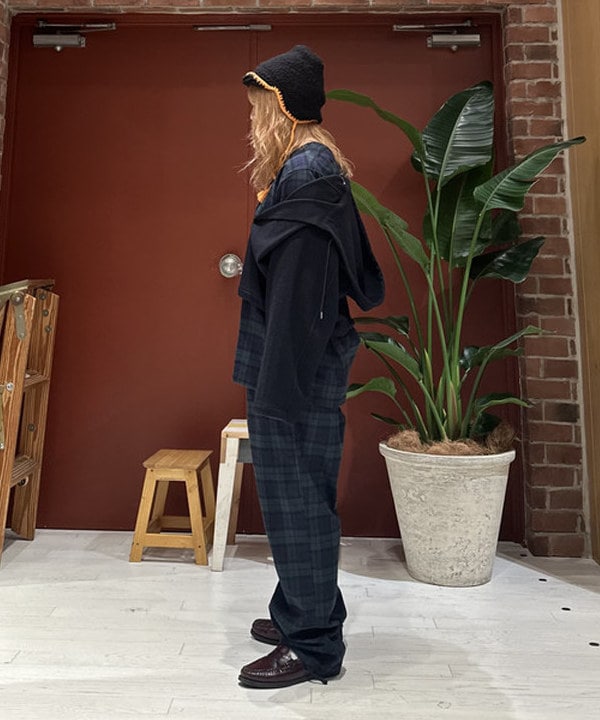 竹村 澄玲さんの「BEAMS WOMEN｜2トーン イヤー キャップ」を使ったコーディネート