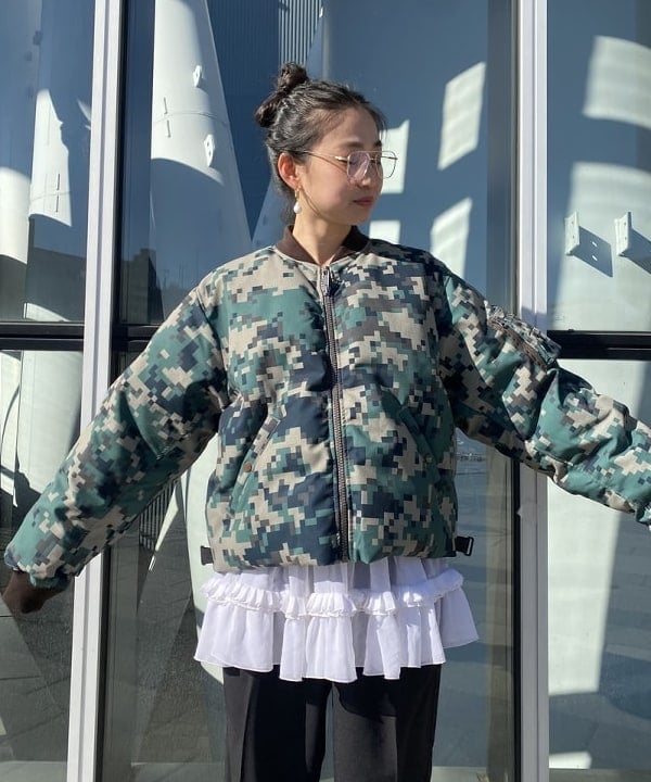 ayaさんの「BEAMS WOMEN｜ティアドロップ 眼鏡」を使ったコーディネート