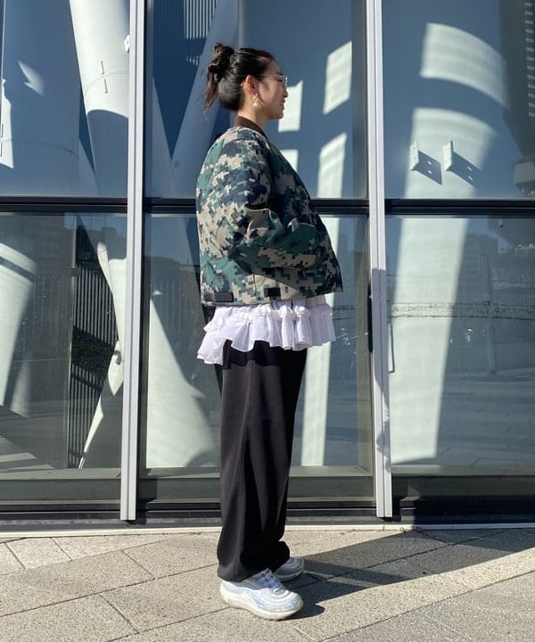 ayaさんの「BEAMS WOMEN｜ティアドロップ 眼鏡」を使ったコーディネート