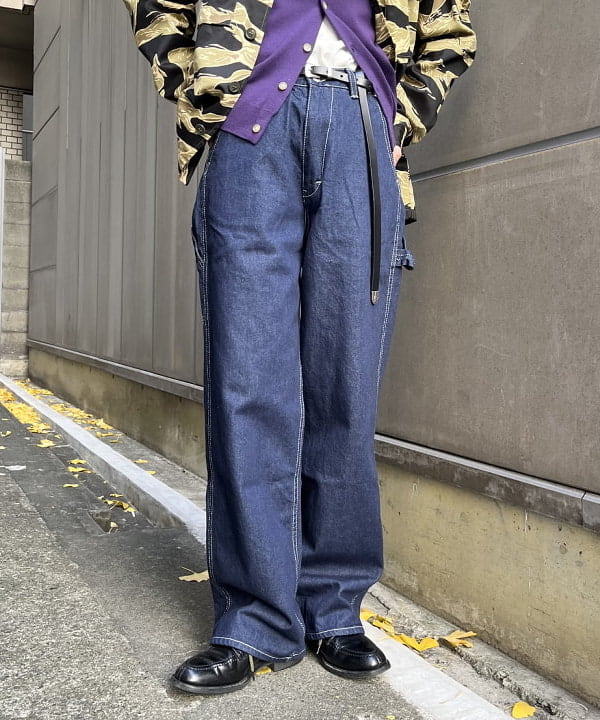 ミナミマリコさんの「BEAMS WOMEN｜BUZZ RICKSON'S / GOLD TIGER PATTERN JACKET」を使ったコーディネート