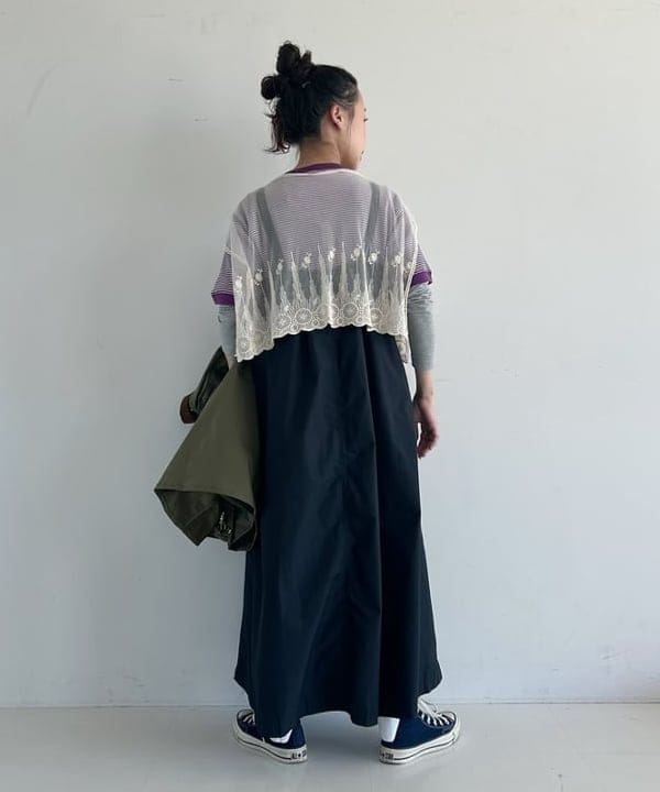 清水 彩乃さんの「BEAMS WOMEN｜【別注】BRIEFING / ヘルメット バッグ レオパード」を使ったコーディネート