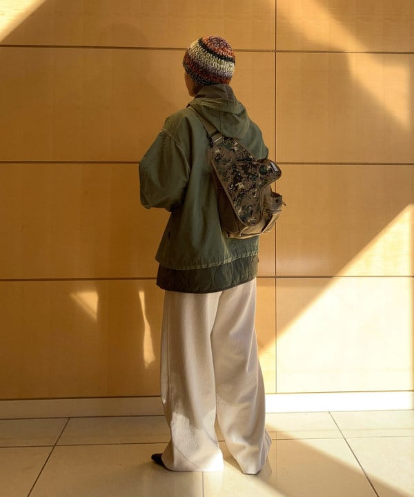 Hazukiさんの「BEAMS WOMEN｜XS BAGGAGE &times; BEAMS / 別注 BodyBag」を使ったコーディネート