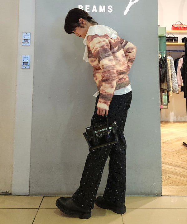saori KATOさんの「BEAMS WOMEN｜sister jane / Waltz Ruffle Pants」を使ったコーディネート