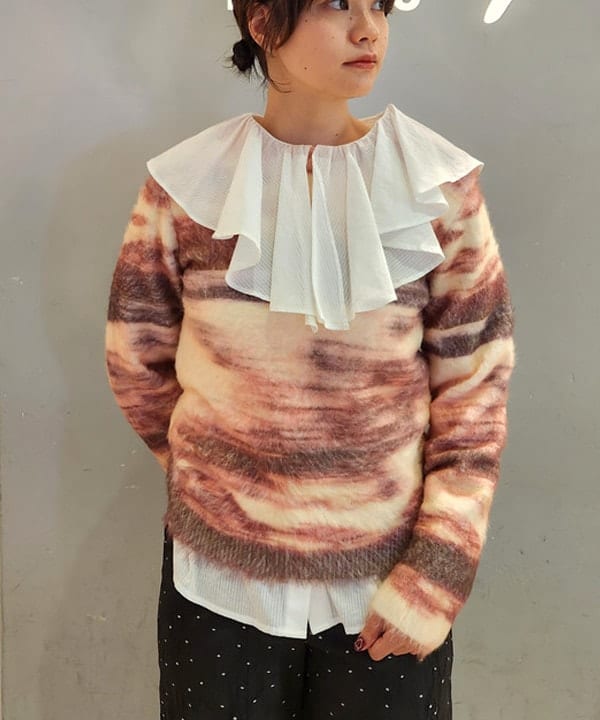 saori KATOさんの「BEAMS WOMEN｜sister jane / Waltz Ruffle Pants」を使ったコーディネート