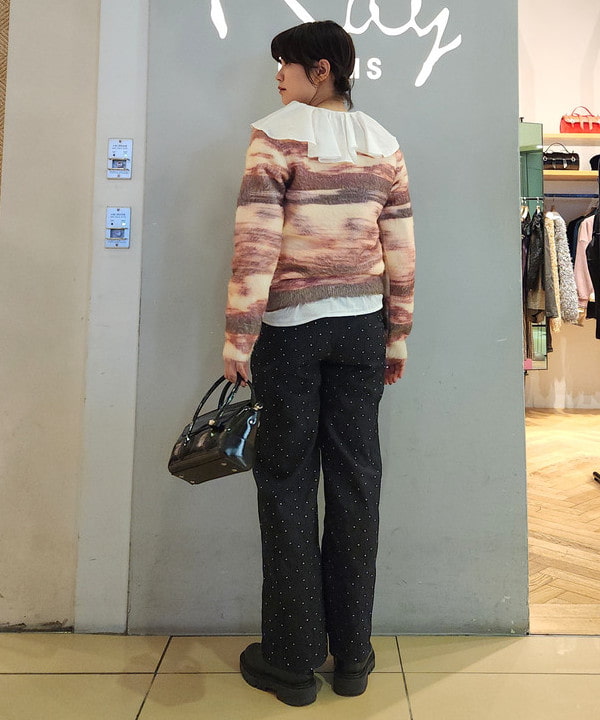 saori KATOさんの「BEAMS WOMEN｜sister jane / Waltz Ruffle Pants」を使ったコーディネート