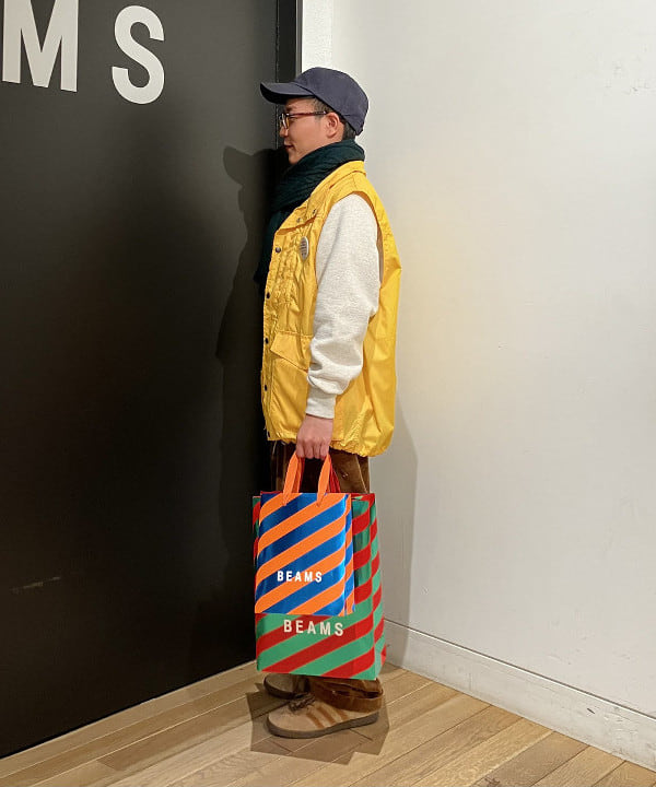 土田 達也さんの「BEAMS WOMEN｜INVERALLAN / Cable Rib Scarf」を使ったコーディネート