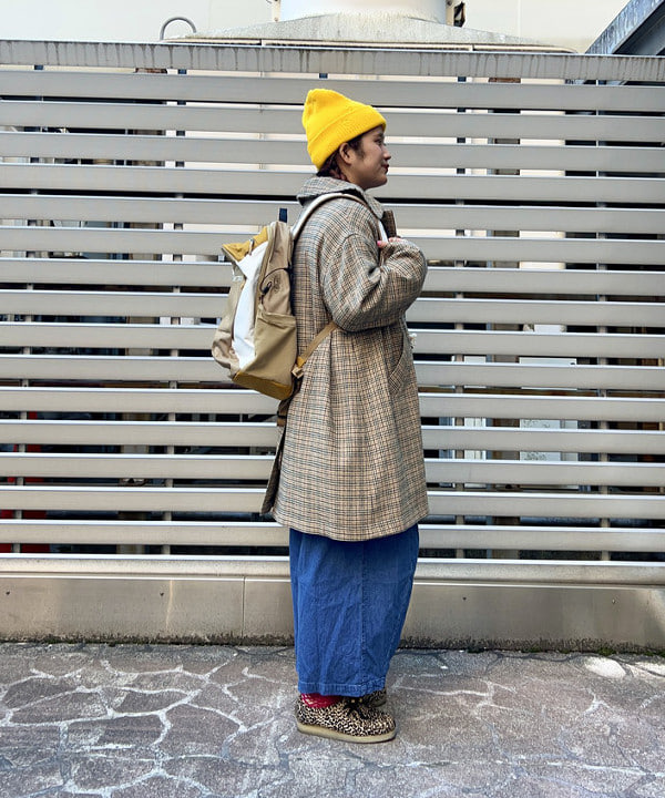Kyooka Sayakaさんの「BEAMS WOMEN｜ガンクラブ チェックコート」を使ったコーディネート