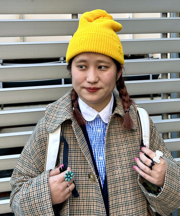 Kyooka Sayakaさんの「BEAMS WOMEN｜ガンクラブ チェックコート」を使ったコーディネート
