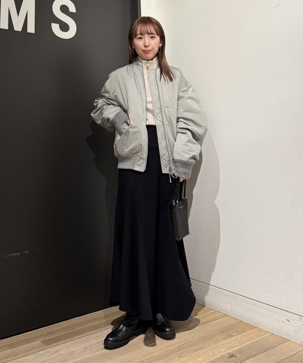 makita mikaさんの「BEAMS WOMEN｜GIANNI CHIARINI / CAMILLA レザートートバッグ」を使ったコーディネート