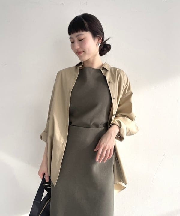 Ichika Hondaさんの「BEAMS WOMEN｜ヘルシー ニットキャミソール .M」を使ったコーディネート