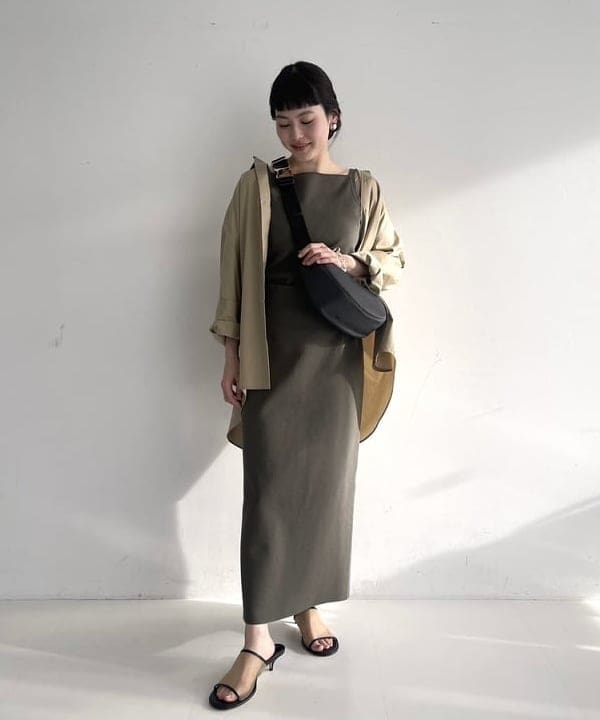 Ichika Hondaさんの「BEAMS WOMEN｜ヘルシー ニットキャミソール .M」を使ったコーディネート