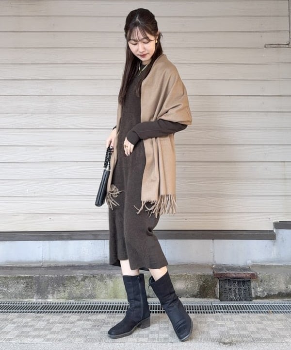 YUIさんの「BEAMS WOMEN｜GIANNI CHIARINI / CAMILLA レザートートバッグ」を使ったコーディネート