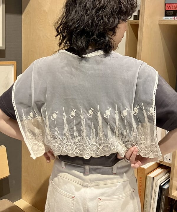 小原 もこさんの「BEAMS WOMEN｜▲【別注】WARE HOUSE / バード イレギュラー プリント Tシャツ」を使ったコーディネート