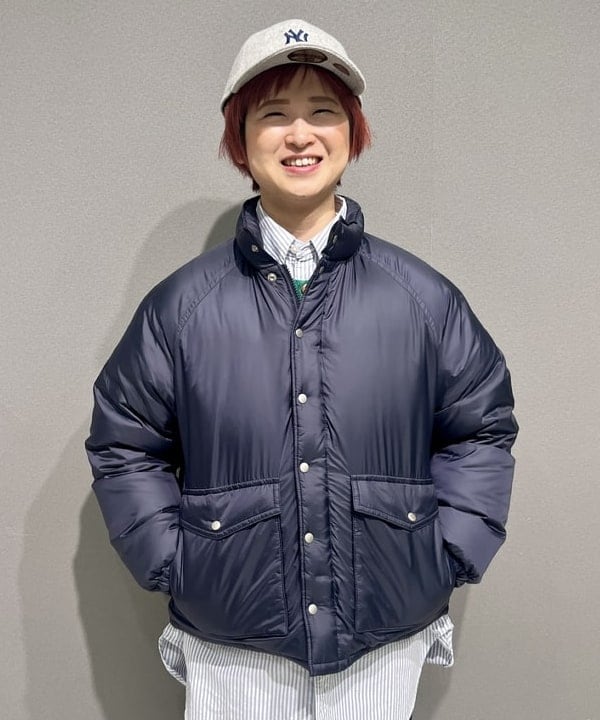 木村 梨香さんの「BEAMS WOMEN｜オックスフォード ストライプ ビッグボタンダウン シャツ」を使ったコーディネート